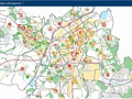 Mapa přístupnosti Ostrava