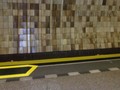 Nová rampa na nástupišti stanice metra Florenc